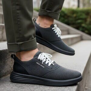 Cole Haan Grand Slip On casual Shoes Gray black size 11.5